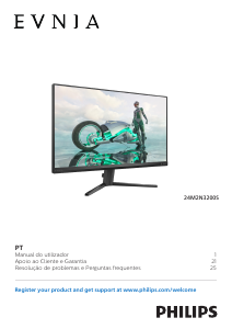 Manual Philips 24M2N3200S Evnia Monitor LED