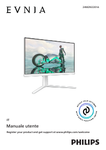 Manuale Philips 24M2N3201A Evnia Monitor LED
