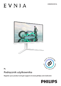 Instrukcja Philips 24M2N3201A Evnia Monitor LED