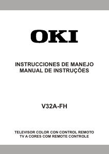 Manual de uso OKI V32A-FH Televisor de LCD