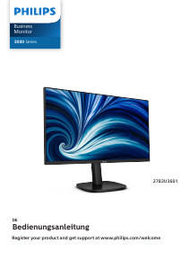 Bedienungsanleitung Philips 27B2U3601 LED monitor
