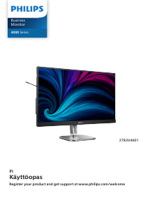 Käyttöohje Philips 27B2U4601 LED-näyttö
