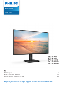 Käyttöohje Philips 27E1N1100A LED-näyttö
