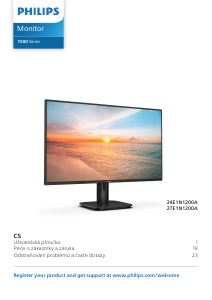 Manuál Philips 27E1N1200A LED monitor