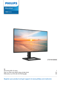 Hướng dẫn sử dụng Philips 27E1N1600AE Màn hình LED