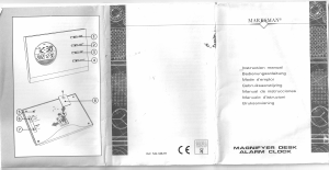 Manuale Marksman 542.348-M1 Orologio