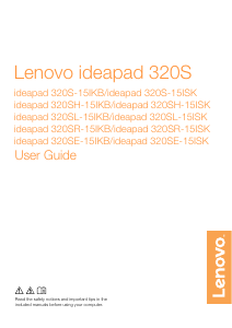 Handleiding Lenovo IdeaPad 320S Laptop