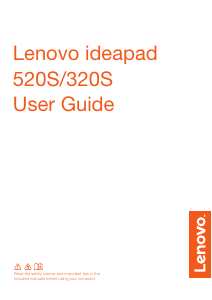 Handleiding Lenovo IdeaPad 520S Laptop