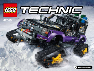 Brugsanvisning Lego set 42069 Technic Ekstreme eventyr