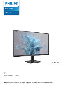 Manuale Philips 27E2N1500L Monitor LED