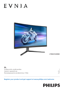 Instrukcja Philips 27M2C5200W Evnia Monitor LED