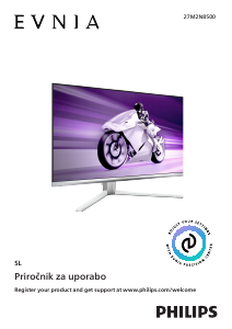 Priročnik Philips 27M2N8500 Evnia LED-zaslon
