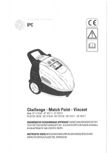 Käyttöohje IPC ST 1110 M Painepesuri