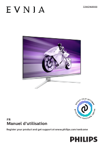 Mode d’emploi Philips 32M2N8900 Evnia Moniteur LED