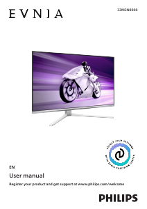 Manual Philips 32M2N8900 Evnia LED Monitor