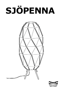 사용 설명서 이케아 SJOPENNA 램프