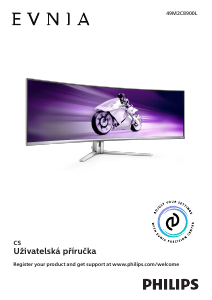 Manuál Philips 49M2C8900 Evnia LED monitor