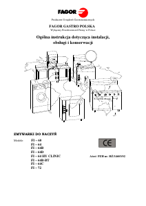 Instrukcja Fagor FI-60 Zmywarka