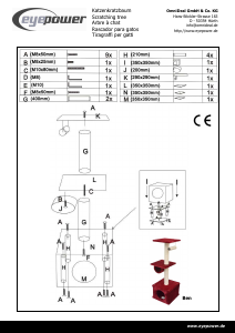 Hướng dẫn sử dụng Eyepower Ben Cây cho mèo