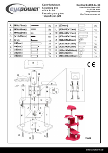 Hướng dẫn sử dụng Eyepower Hans Cây cho mèo