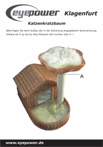 Kullanım kılavuzu Eyepower Klagenfurt Kedi ağacı