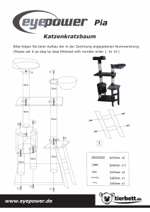 Brugsanvisning Eyepower Pia Kradsetræ