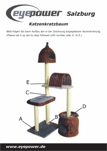 Bedienungsanleitung Eyepower Salzburg Kratzbaum