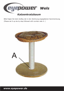 Brugsanvisning Eyepower Wels Kradsetræ