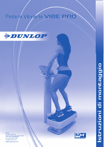Manuale Dunlop Vibe Pro Pedana vibrante