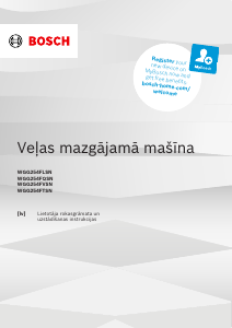 Rokasgrāmata Bosch WGG254FTSN Veļas mašīna