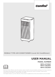 Manuale Comfee MPPA-08CRN7 Condizionatore d’aria