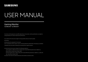 Bruksanvisning Samsung S27BG400EU LED skärm