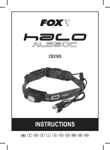 Bedienungsanleitung FOX CEI165 Taschenlampe