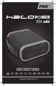 Bedienungsanleitung FOX Halo Ladegerät