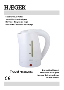 Manual Haeger EK-10W.015A Travel Jarro eléctrico