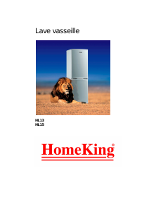 Mode d’emploi Homeking HL15 Lave-vaisselle