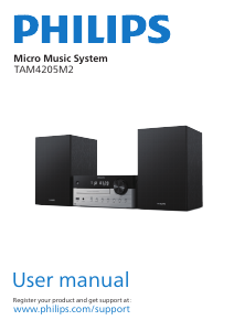 Bruksanvisning Philips TAM4205M2 Stereoanläggning