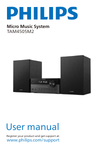 Bruksanvisning Philips TAM4505M2 Stereoanläggning