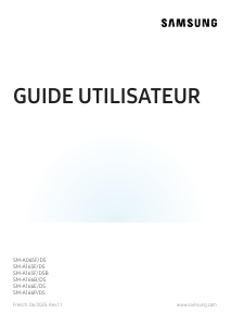 Mode d’emploi Samsung SM-A166B/DS Galaxy A Téléphone portable
