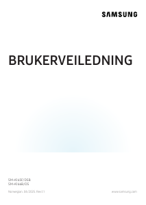 Bruksanvisning Samsung SM-A166B/DS Galaxy A Mobiltelefon