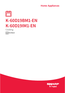 Handleiding Sharp K-60D19IM1-EN Oven
