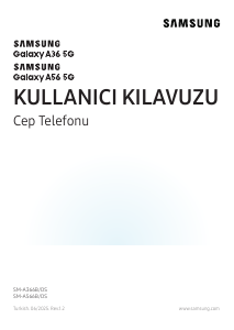 Kullanım kılavuzu Samsung SM-A366B/DS Galaxy A Cep telefonu