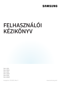 Használati útmutató Samsung SM-L335F Galaxy Watch Okosóra