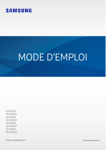 Mode d’emploi Samsung SM-R955F Galaxy Watch Montre connectée