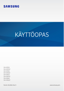 Käyttöohje Samsung SM-R960 Galaxy Watch Älyrannekello