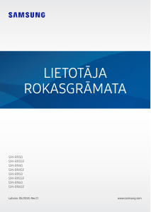 Rokasgrāmata Samsung SM-R960 Galaxy Watch Viedpulkstenis