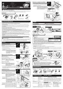 Handleiding Cateye HL-EL700RC Triple Shot Fietslamp