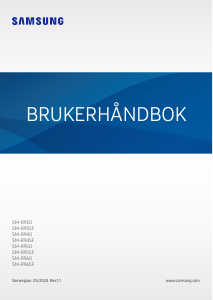 Bruksanvisning Samsung SM-R965F Galaxy Watch Smartklokke