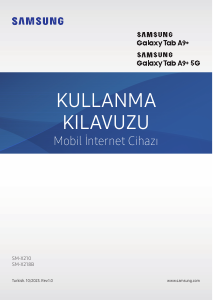 Kullanım kılavuzu Samsung SM-X210 Galaxy Tab A Tablet