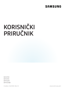 Priručnik Samsung SM-X216B Galaxy Tab A Tablet